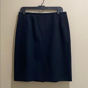 Classiques Entier 100%Wool Pencil Skirt Black Sz14